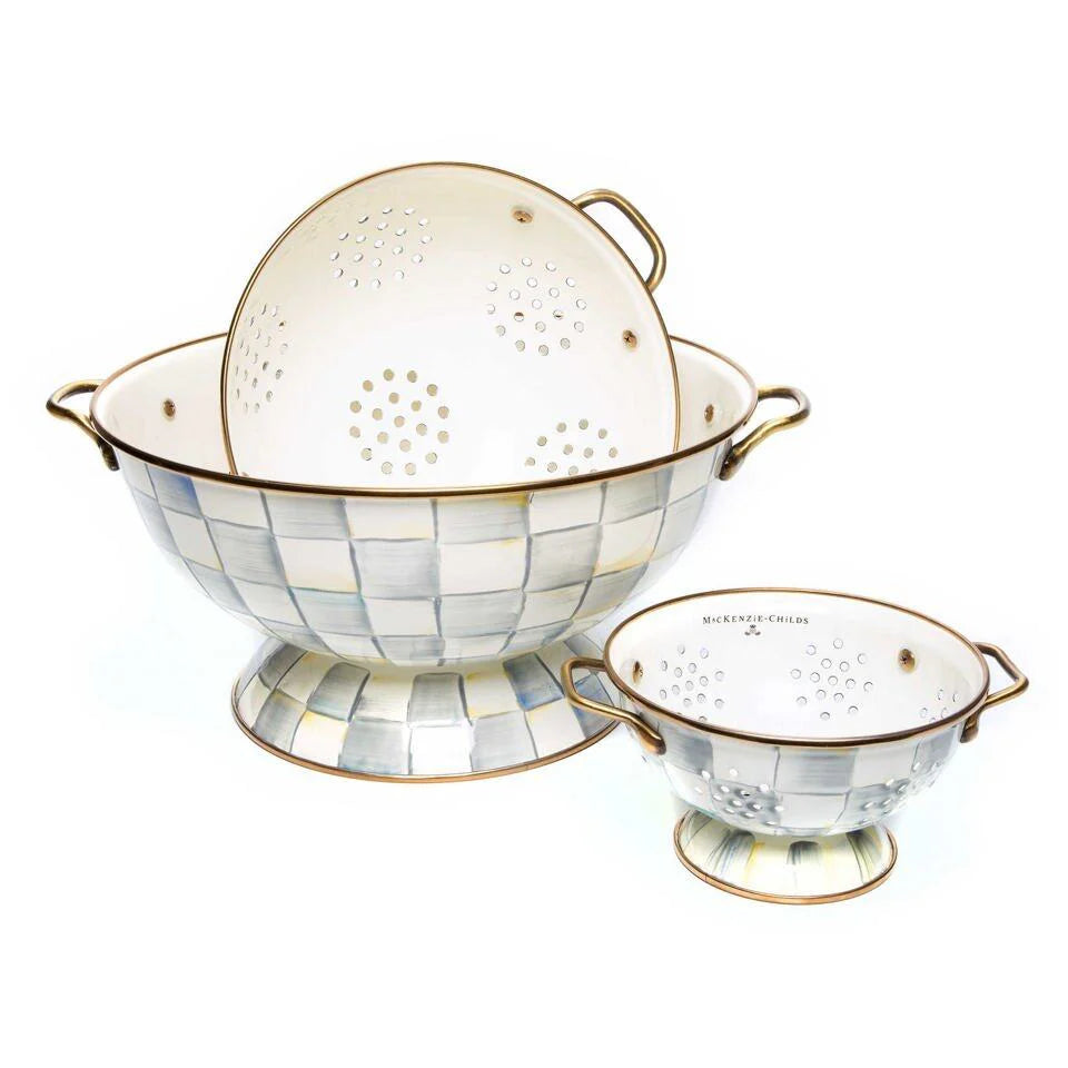 Sterling Check Everything Bowl by MacKenzie-Childs
