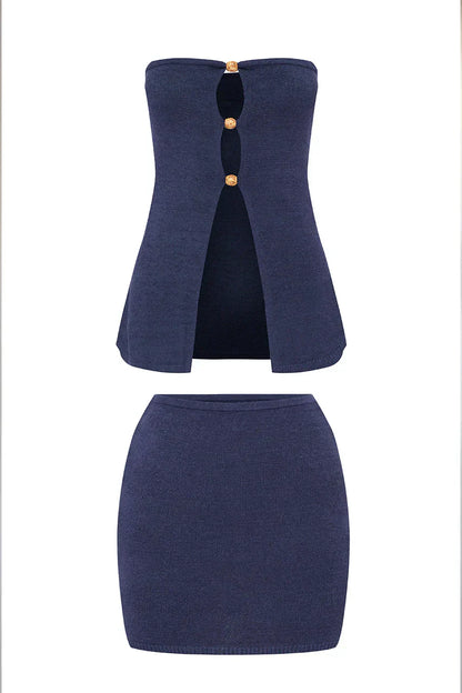 Nellie Mini Skirt - Midnight