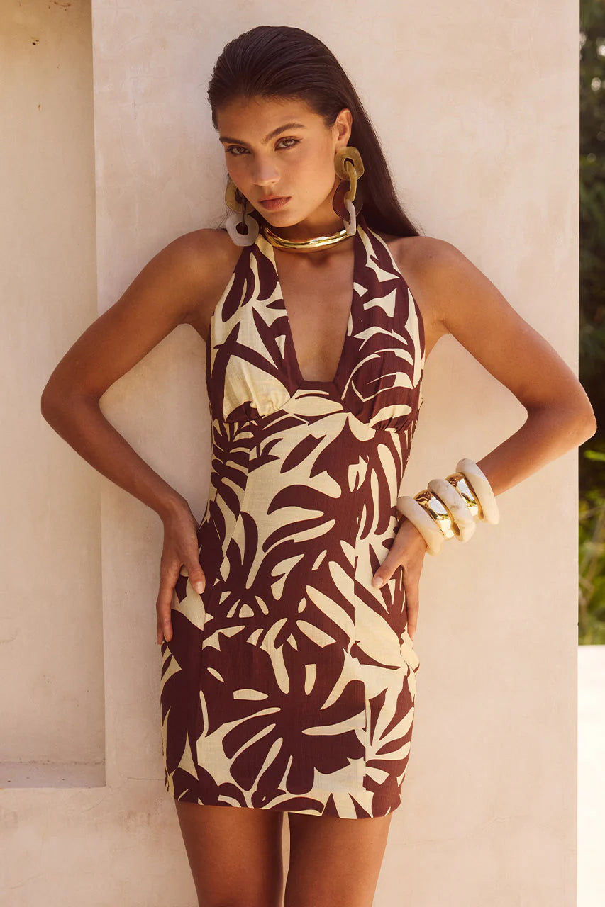Matelo Mini Dress - Matelo Print