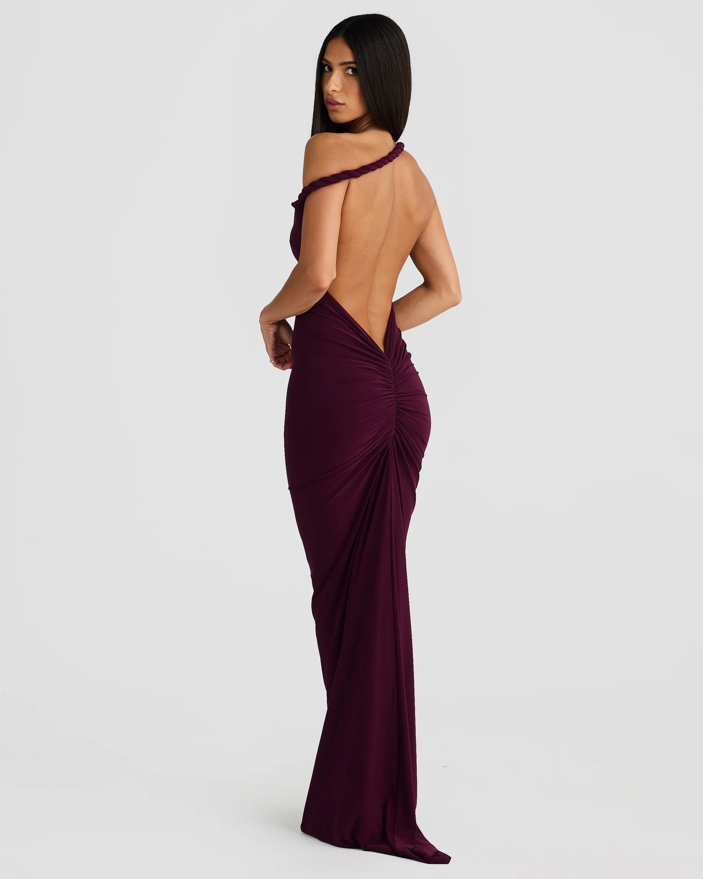 Maia Multi-Way Gown - Mulberry