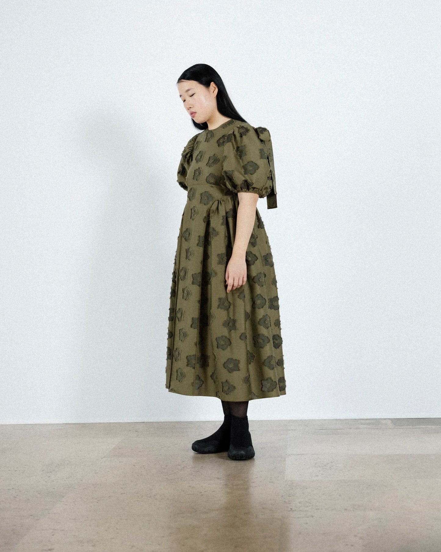 FINNEGAN | DRESS ARPINA FIL-COUP… OLIVE