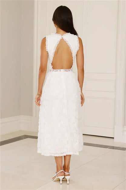 Ballet Era Lace Midi Dress