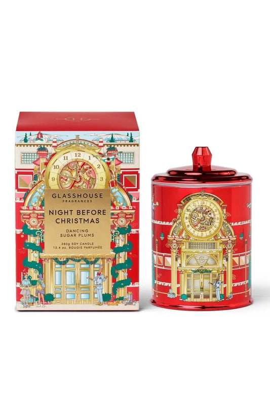 Glasshouse Night Before Christmas Candle