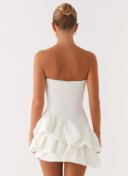 Marie Mini Dress - White