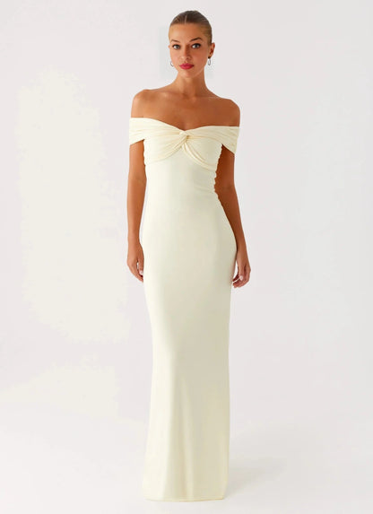 Elegeleges Exclusive - Countless Maxi Dress - Yellow