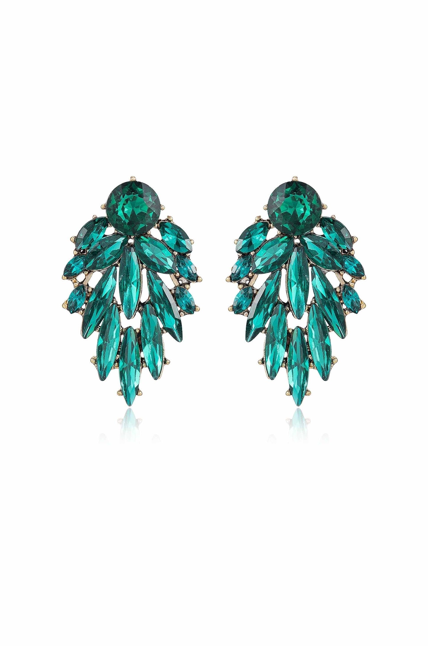 Cry Me A River Earrings - Emerald