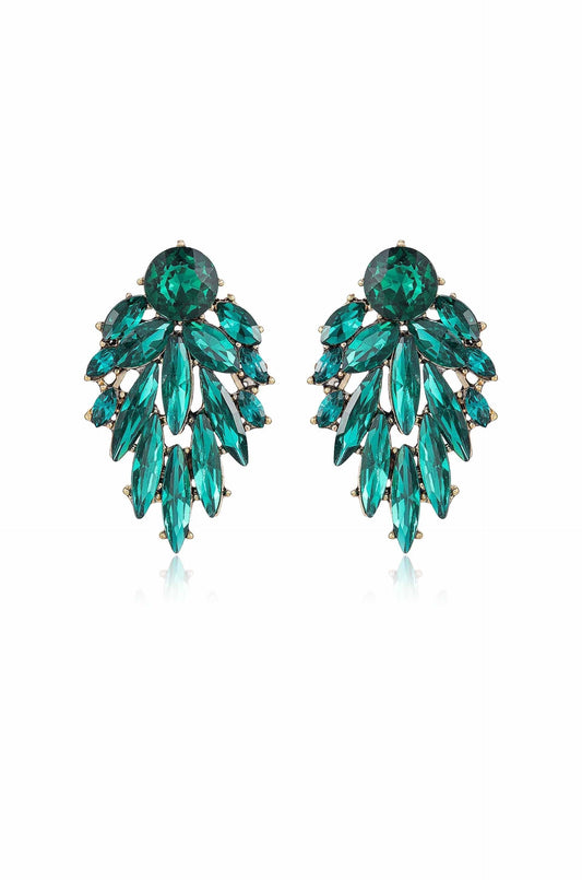 Cry Me A River Earrings - Emerald