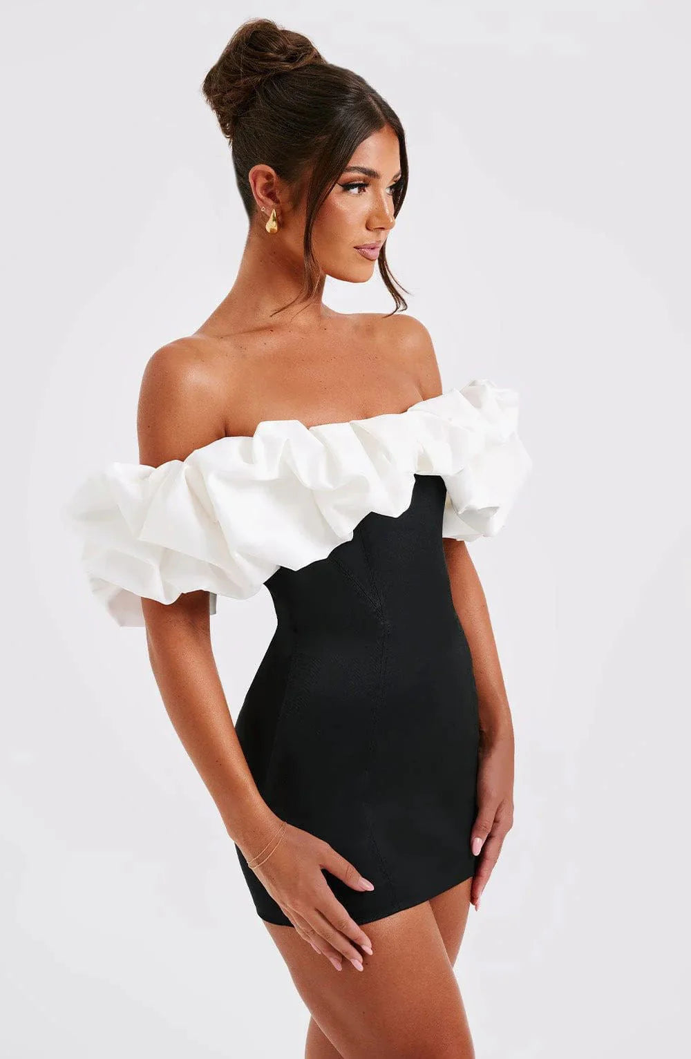Livette - Ruffle Mini Dress