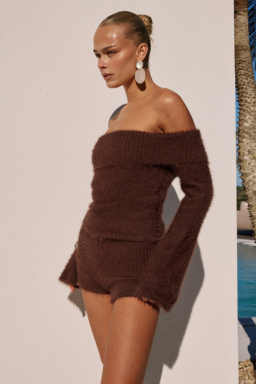 Anneliese Top - Chocolate