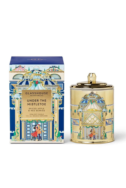 Glasshouse Under The Mistletoe Candle