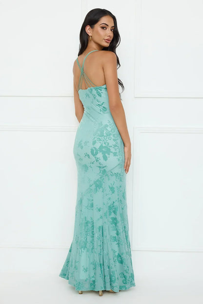 Nocturnal Luxe Maxi Dress