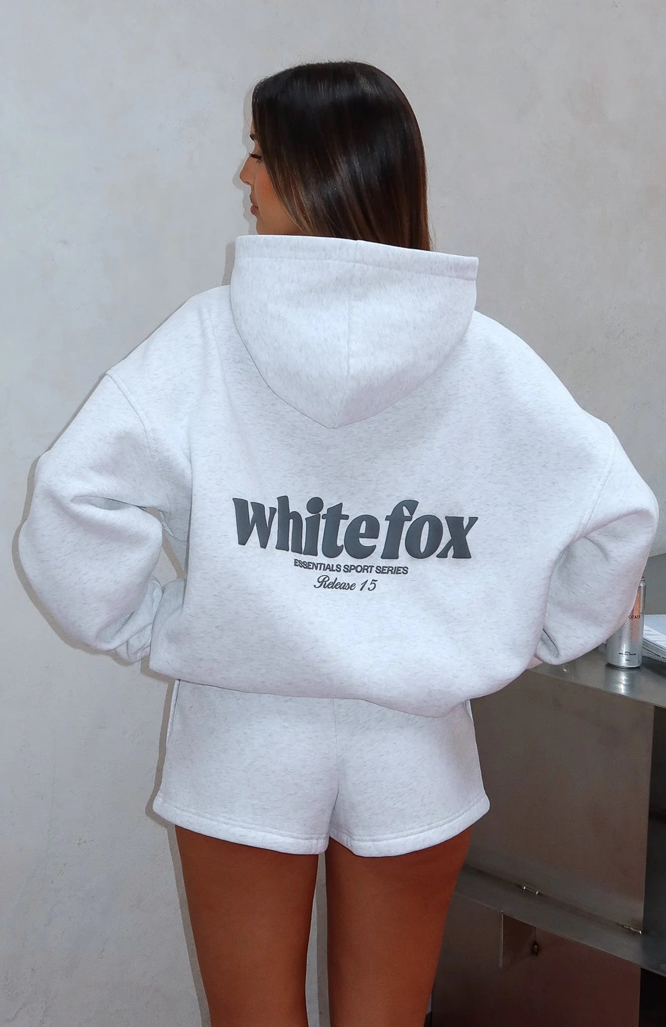 Release 15 Kiana Oversized Hoodie Grey Marle