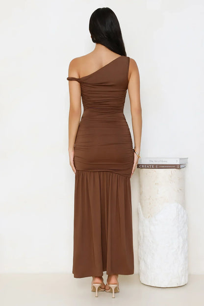 Forever Style Off Shoulder Maxi Dress