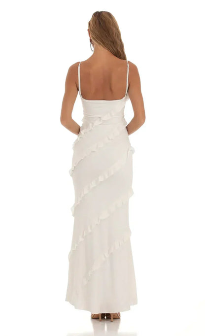 Ruffle Maxi Dress