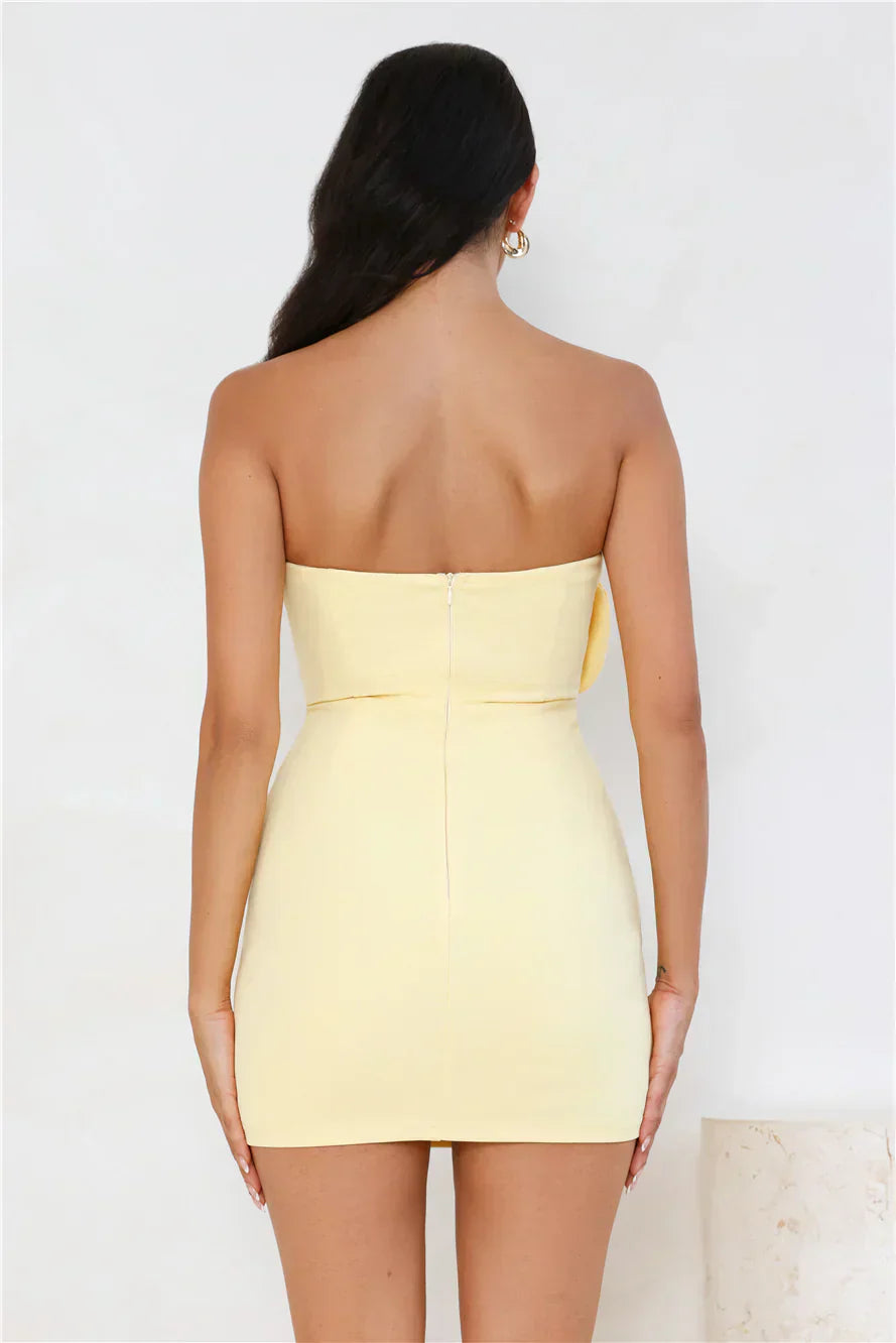 Wild Ivy Strapless Mini Dress
