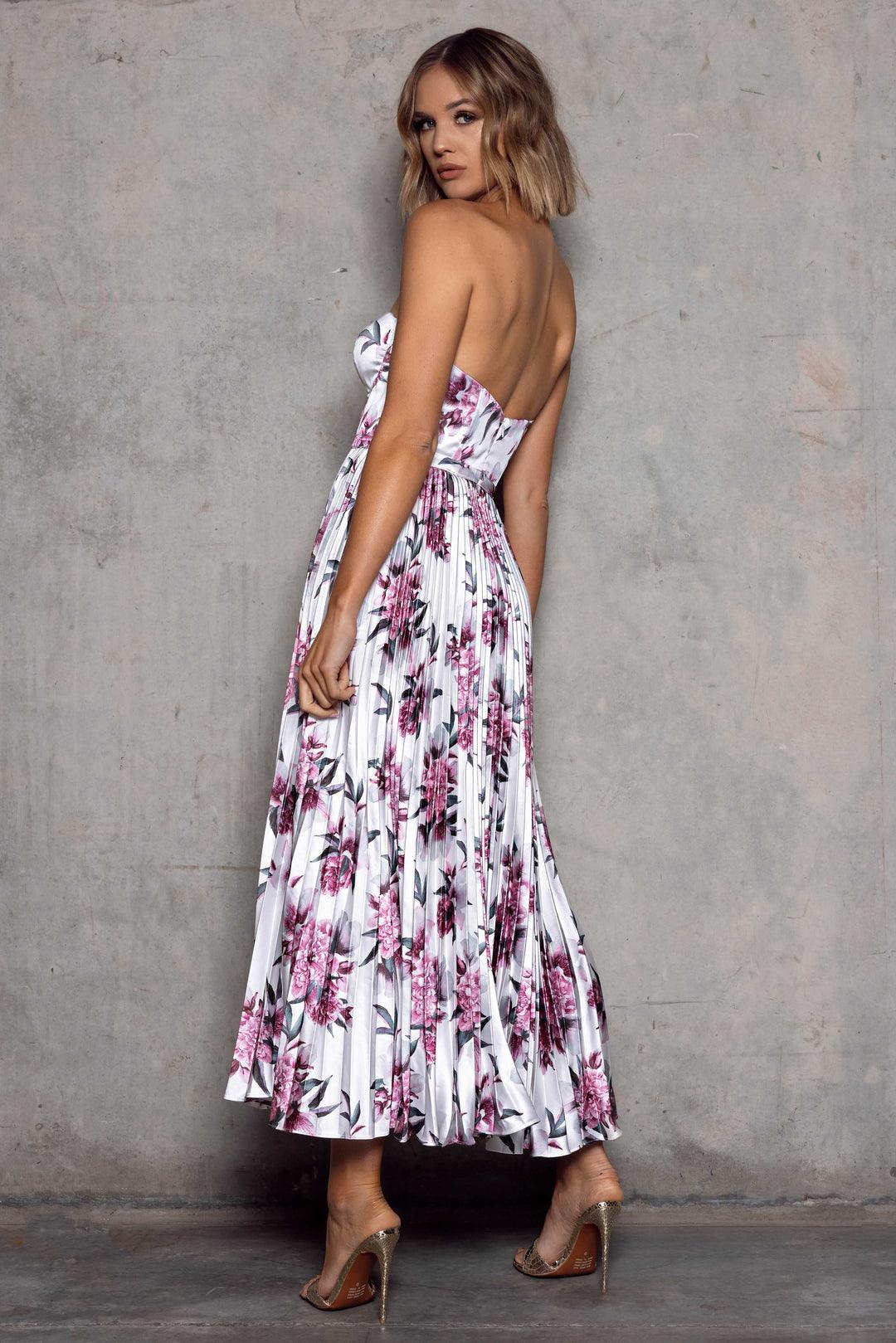 Milan Dress - Pink Floral