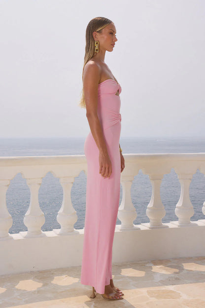 Kleo Maxi Dress - Pink